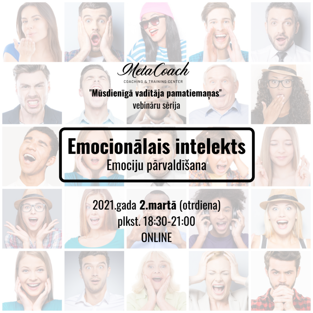 Emocionālais intelekts - Emociju pārvaldīšana