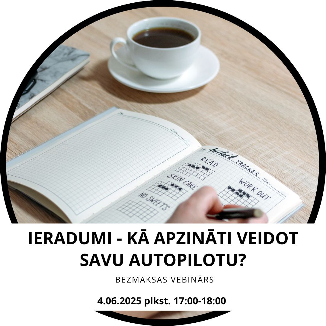 Ieradumi - kā apzināti veidot savu autopilotu?