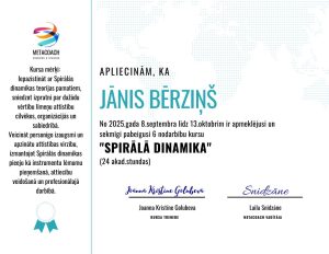 Spirālā dinamika - diploma paraugs