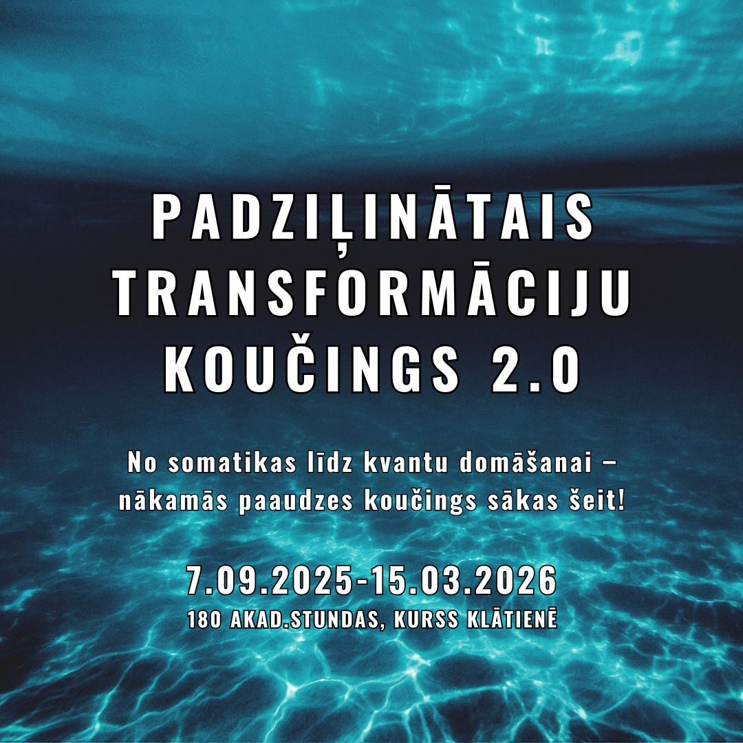 Padziļinātais Transformāciju koučings 2.0