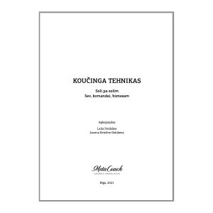 Pdf grāmata "Koučinga tehnikas"