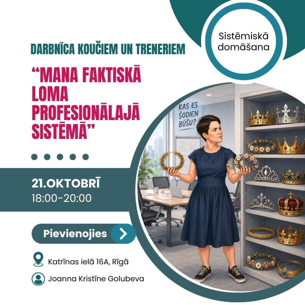 Mana faktiskā loma profesionālajā sistēmā